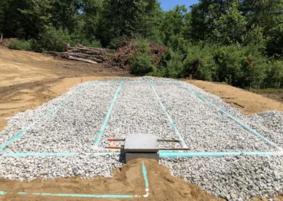 Septic project in Barrington, NH